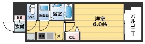 5階の間取り図