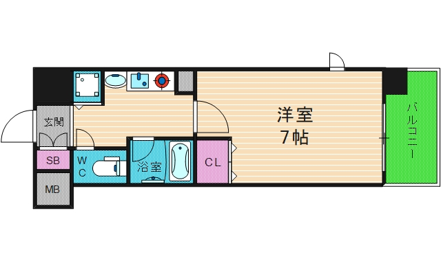 11階の間取り図
