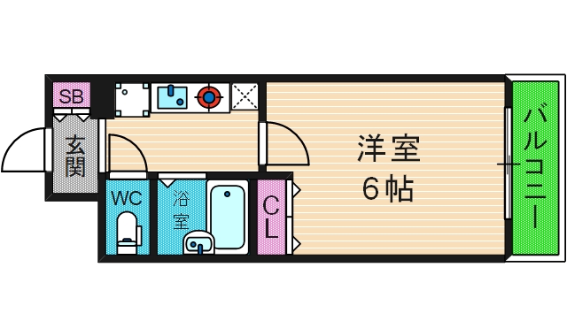 9階の間取り図