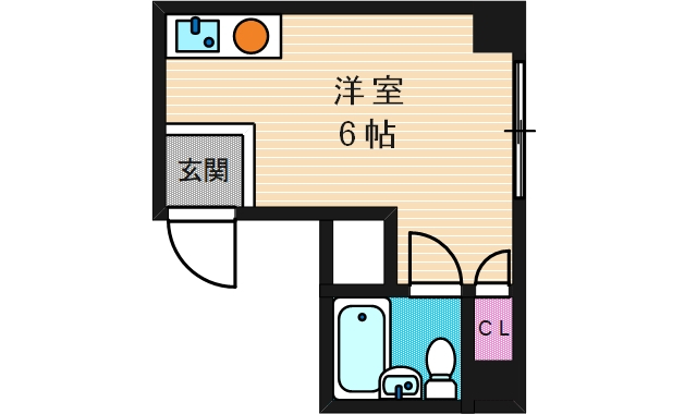 2階の間取り図