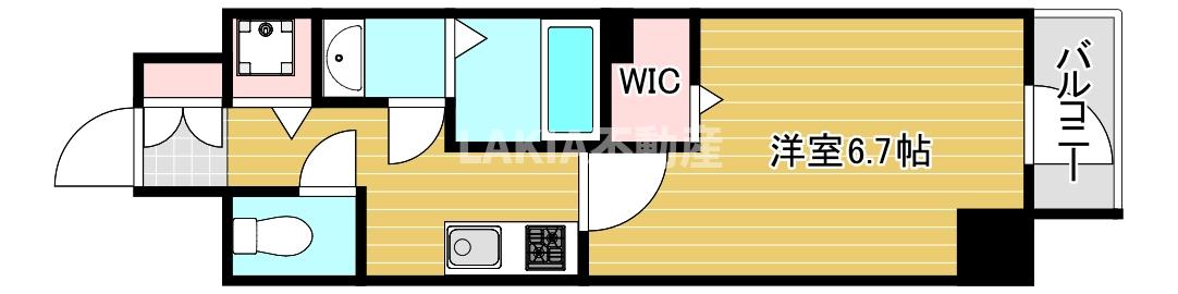 2階の間取り図