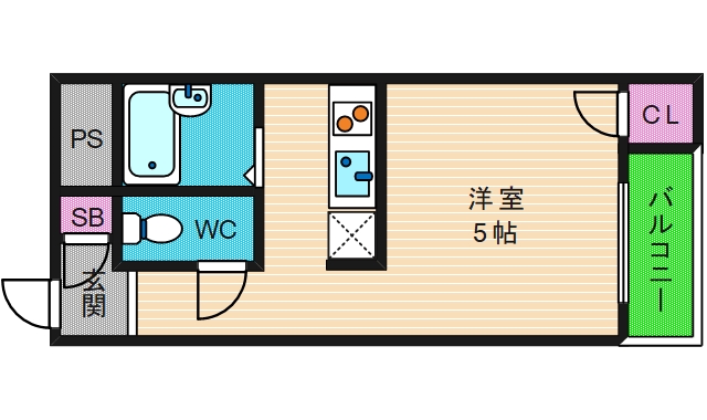 3階の間取り図