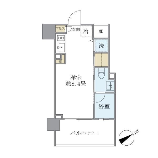 5階の間取り図