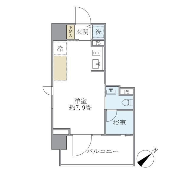 6階の間取り図