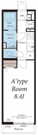1階の間取り図