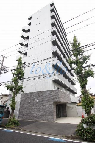 川崎市幸区下平間の賃貸マンションの外観