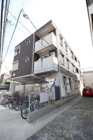 川崎市中原区井田中ノ町の賃貸アパートの外観
