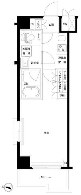 7階の間取り図
