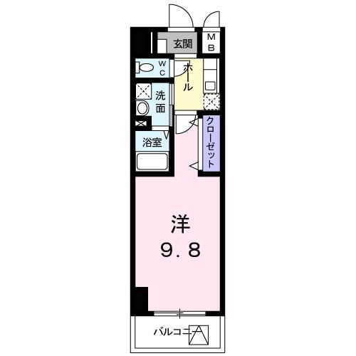 5階の間取り図