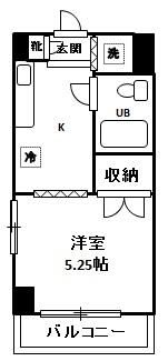 5階の間取り図