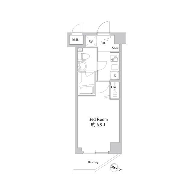 3階の間取り図