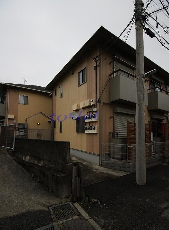 川崎市中原区下沼部の賃貸アパートの外観