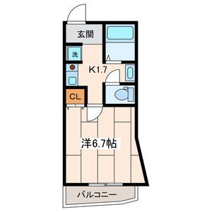 3階の間取り図