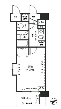 3階の間取り図
