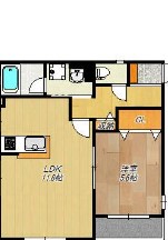 2階の間取り図