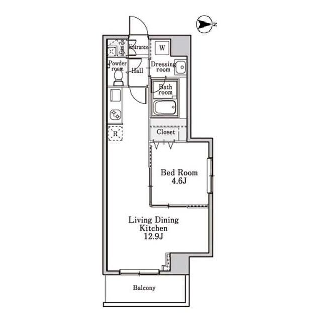 5階の間取り図