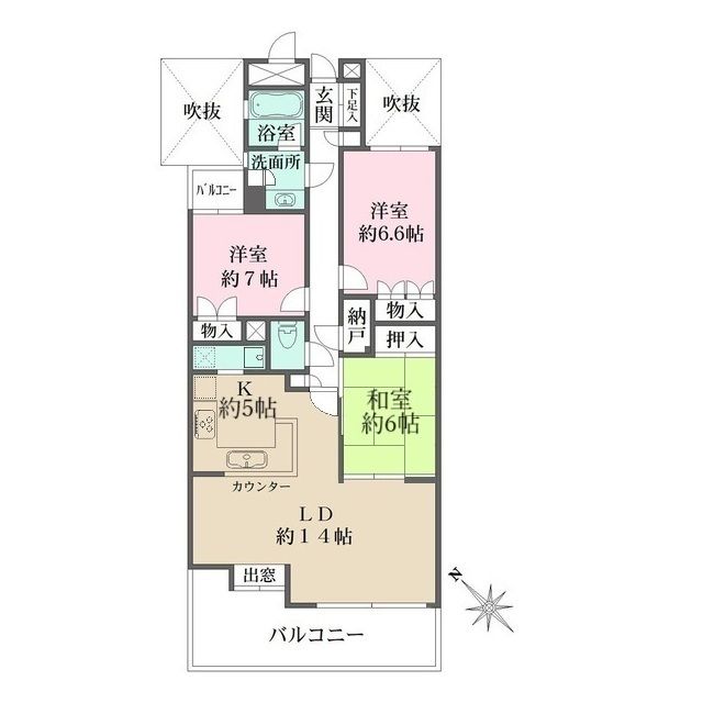 間取図