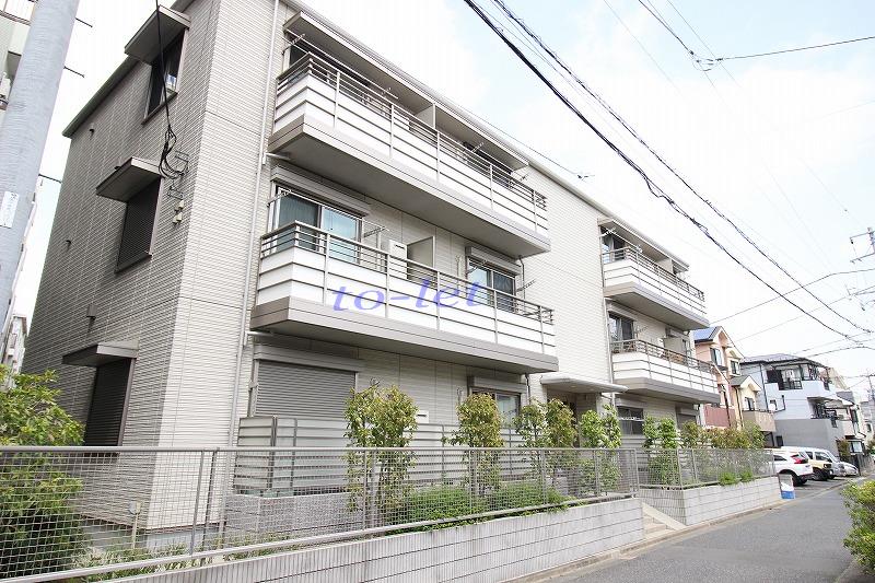 川崎市中原区下沼部の賃貸マンションの外観