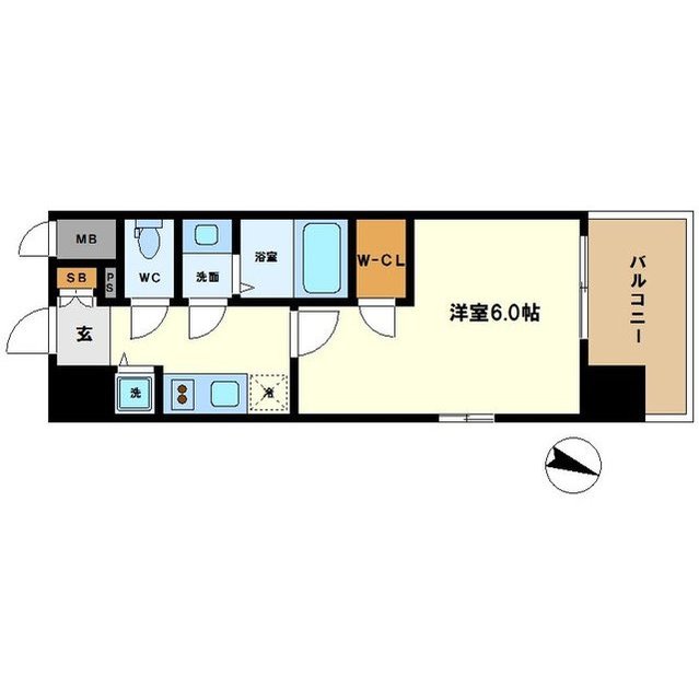 9階の間取り図