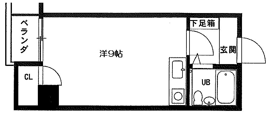元々UBの箇所が、同じ広さで、セパレートになっております