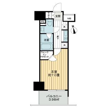 07階の間取り図
