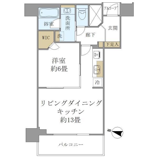 13階の間取り図