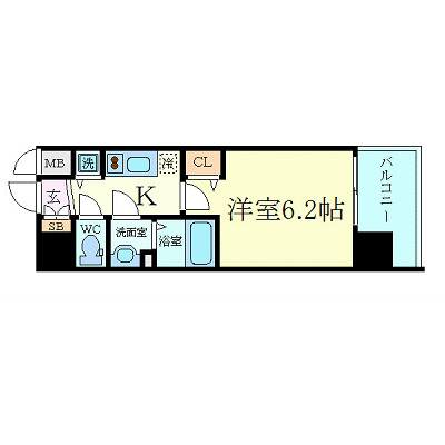 5階の間取り図