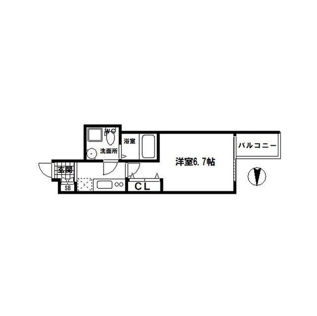 10階の間取り図