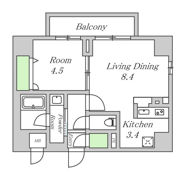 間取図