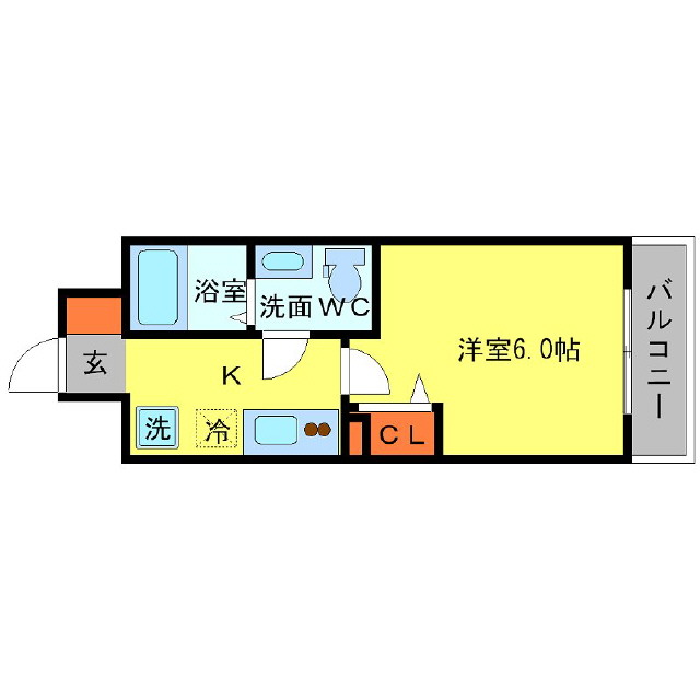5階の間取り図