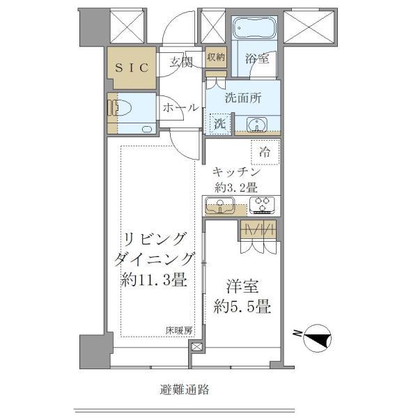 40階の間取り図