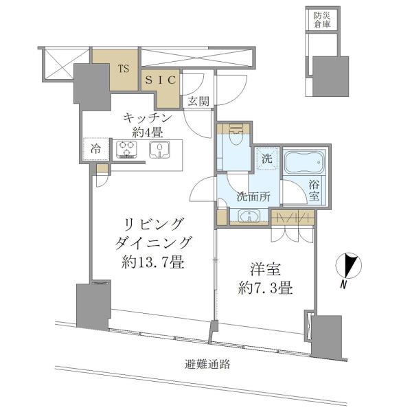 10階の間取り図