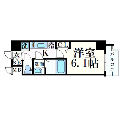 10階の間取り図