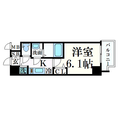 12階の間取り図