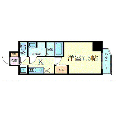 11階の間取り図