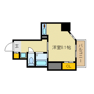 13階の間取り図