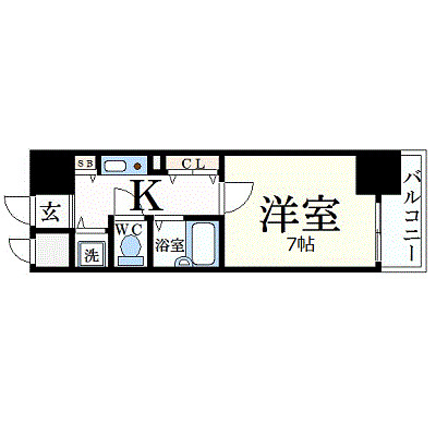 12階の間取り図