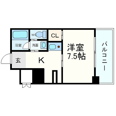 3階の間取り図
