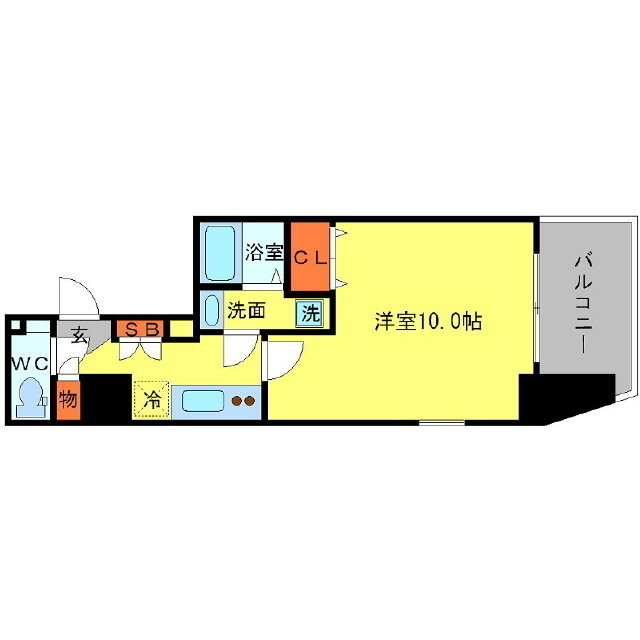 7階の間取り図