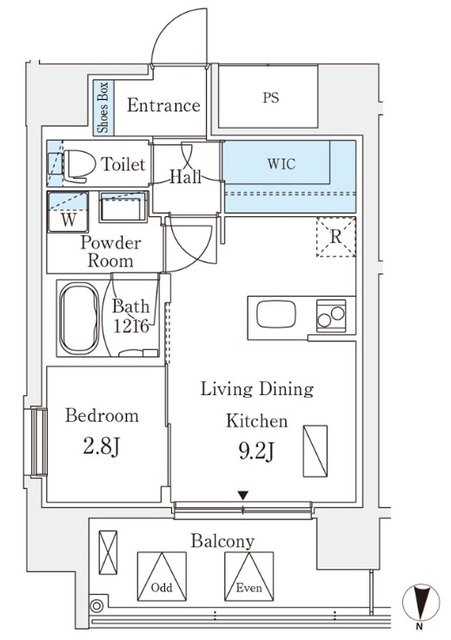 11階の間取り図
