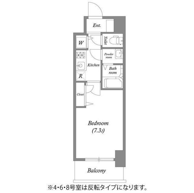 9階の間取り図