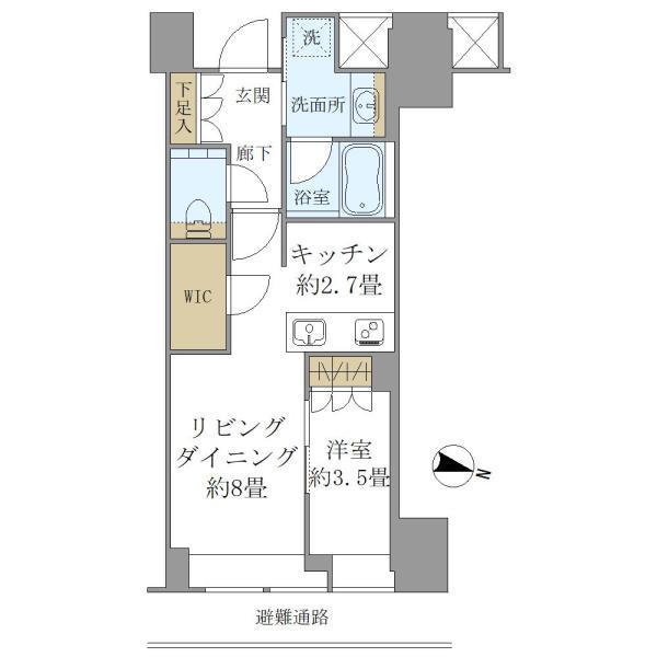 9階の間取り図