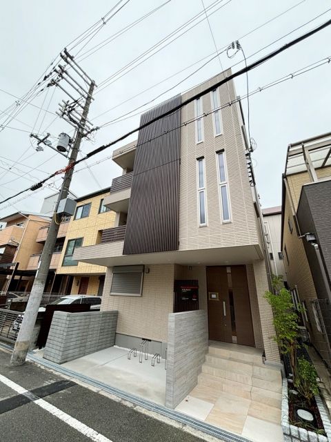 ヘーベルメゾン文の里の外観