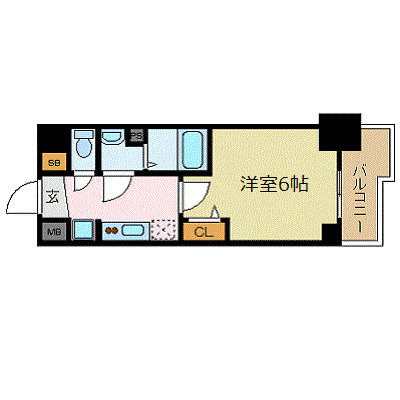 11階の間取り図