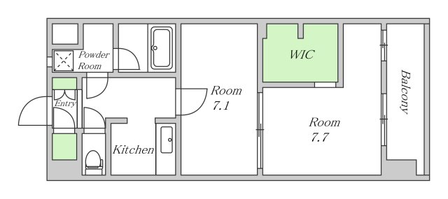 3階の間取り図