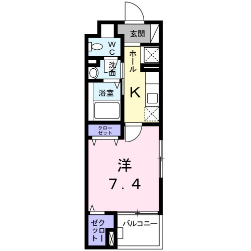 3階の間取り図