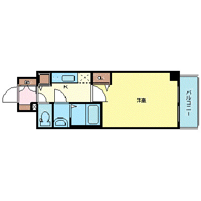 6階の間取り図