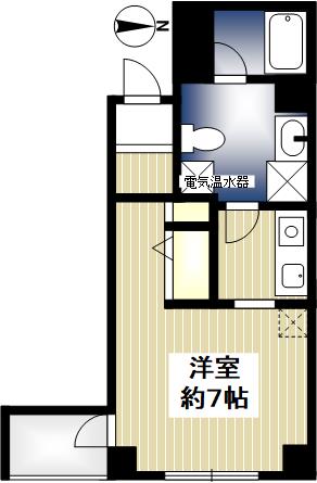 8階の間取り図
