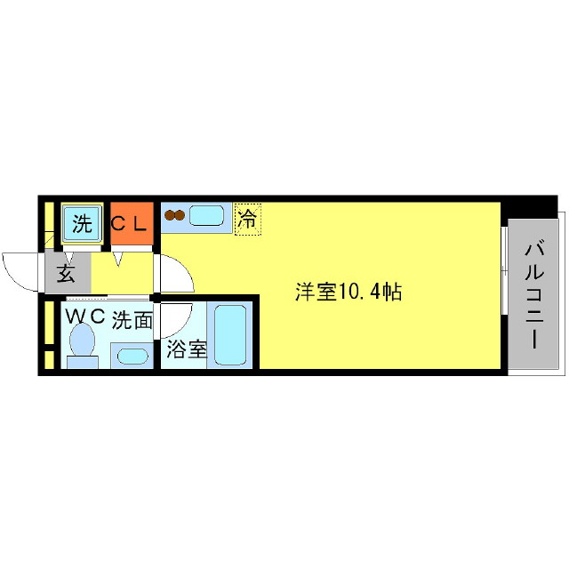 9階の間取り図