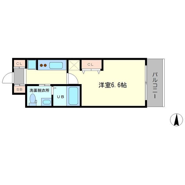 13階の間取り図